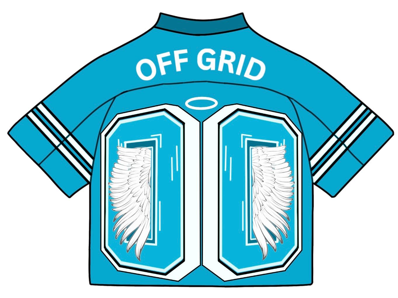 Off Grid Light Blue Faith Jersey