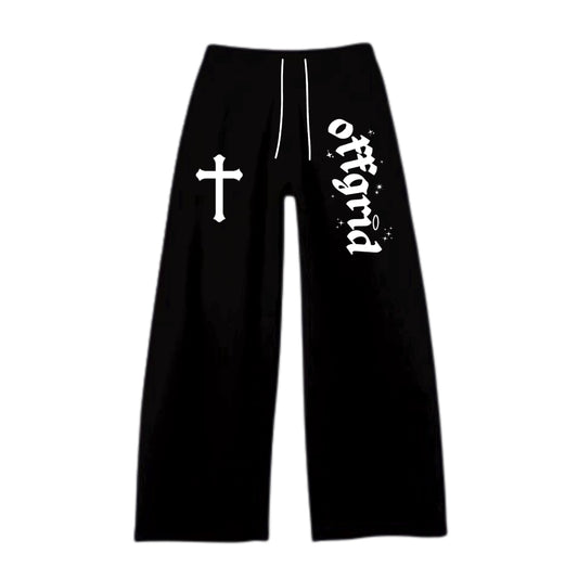 Off Grid Black Faith Sweatpants