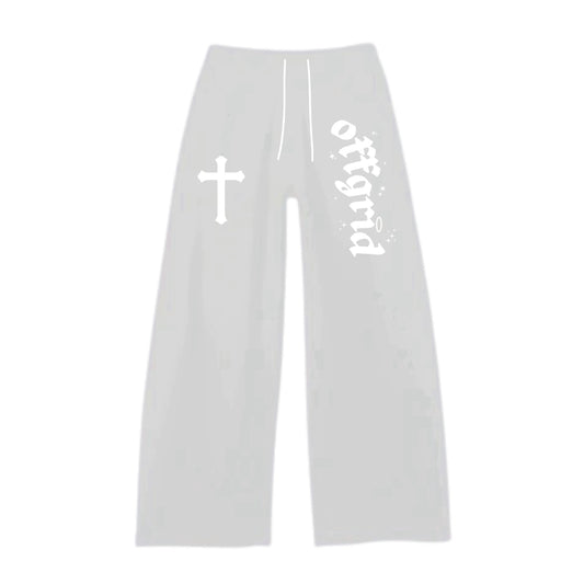 Off Grid Grey Faith Sweatpants
