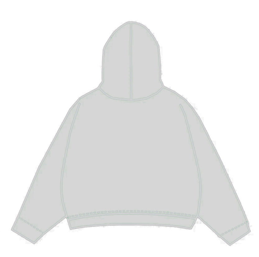 Off Grid Grey Faith Zip Up