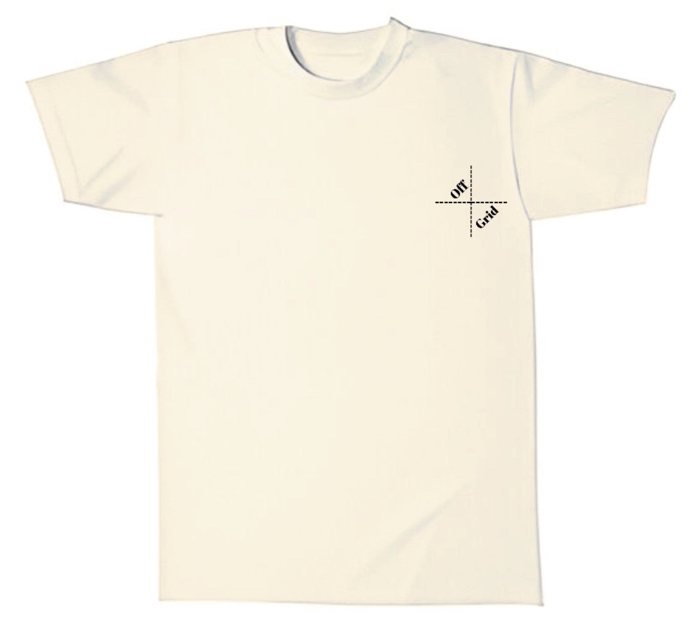 Off Grid Beige Summer Collection T-Shirt