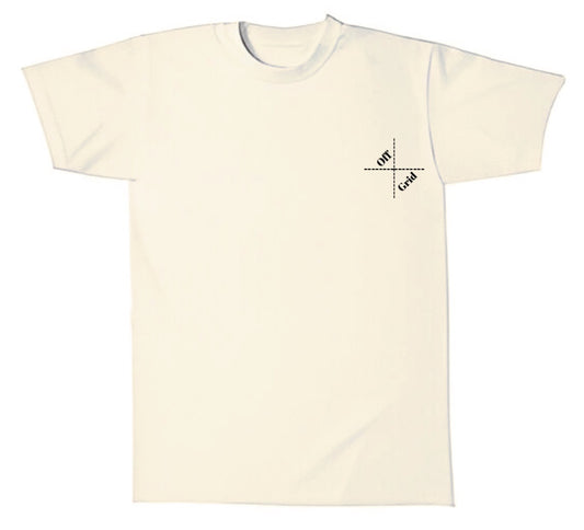 Off Grid Beige Summer Collection T-Shirt