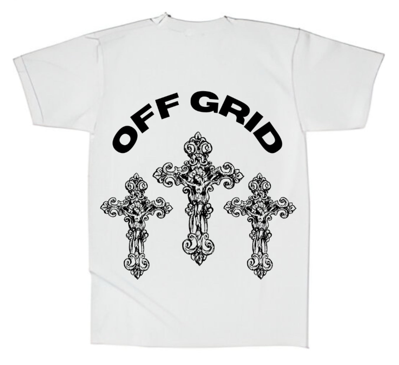 Off Grid White Christian T-Shirt
