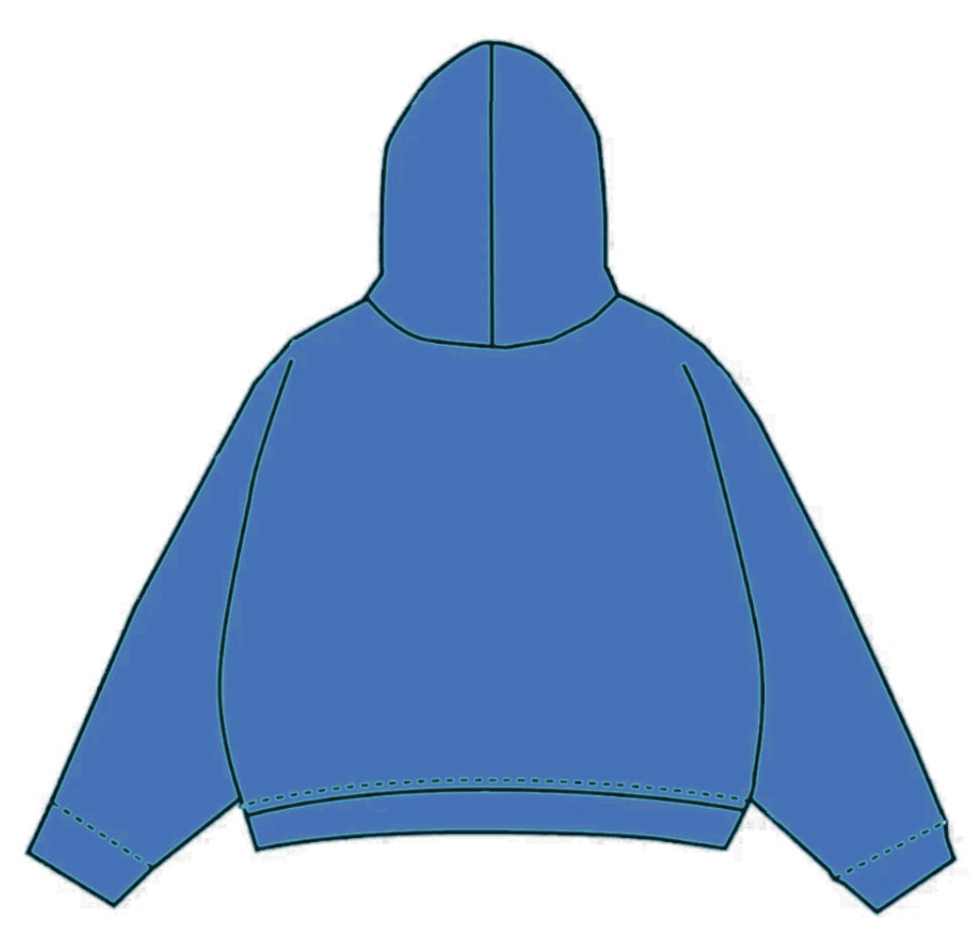 Off Grid Blue Hoodie