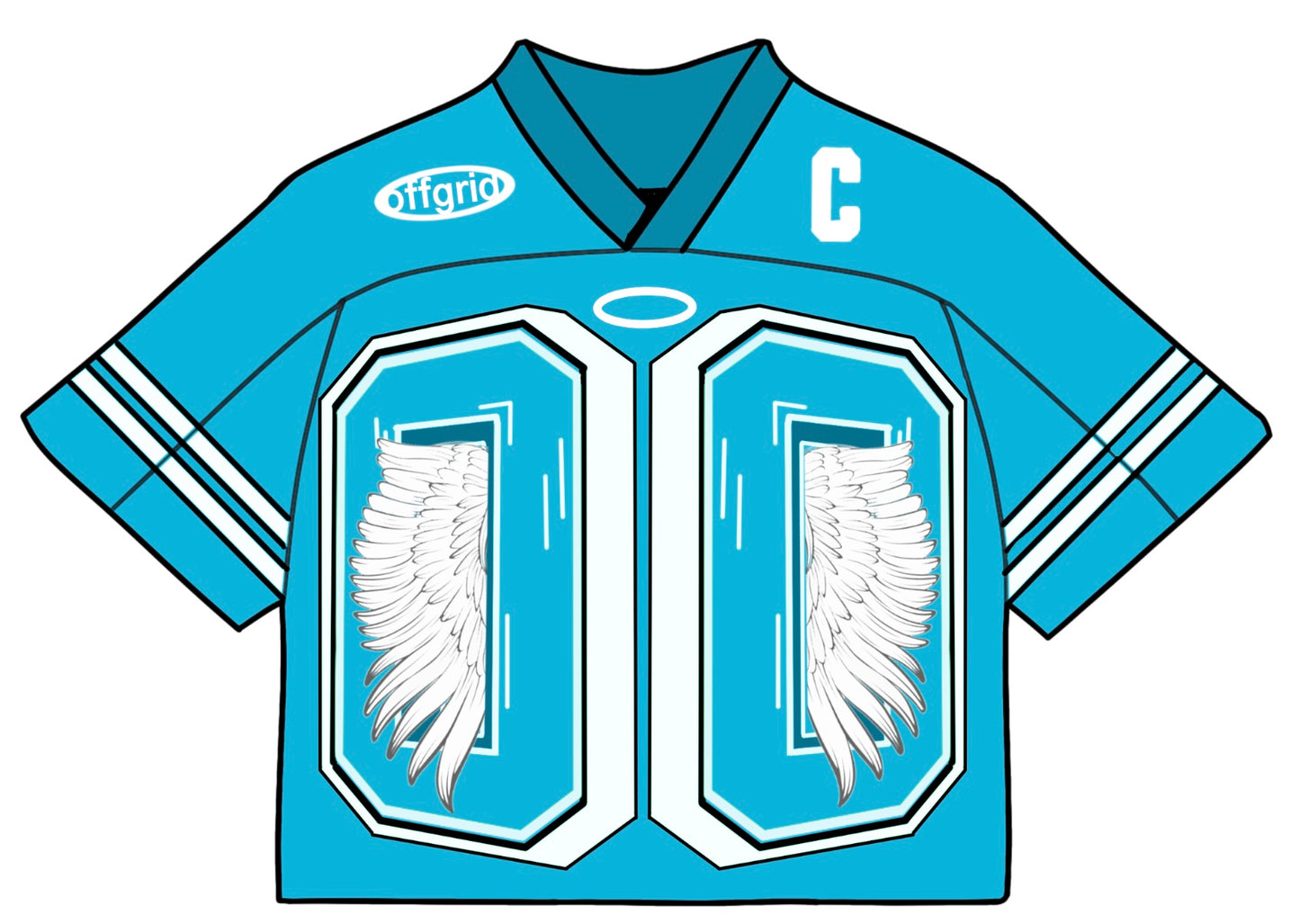 Off Grid Light Blue Faith Jersey