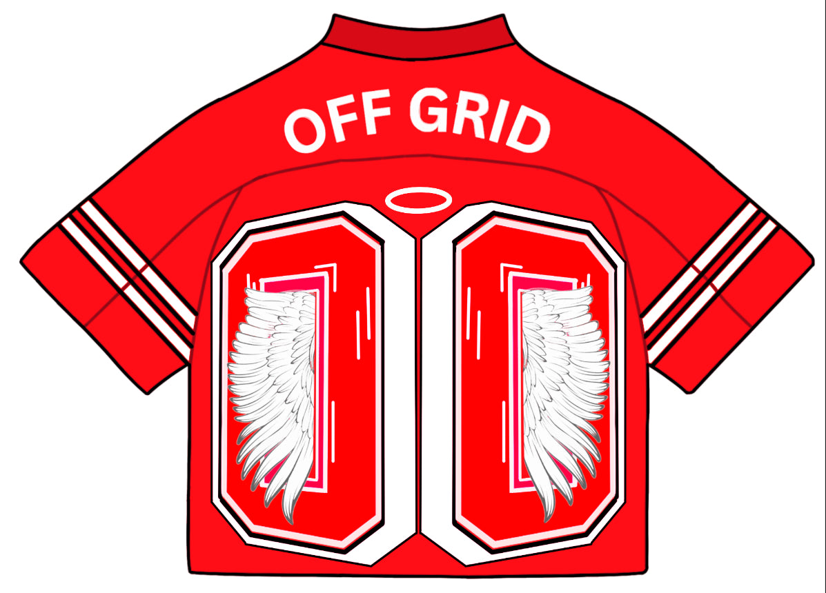 Off Grid Red Faith Jersey