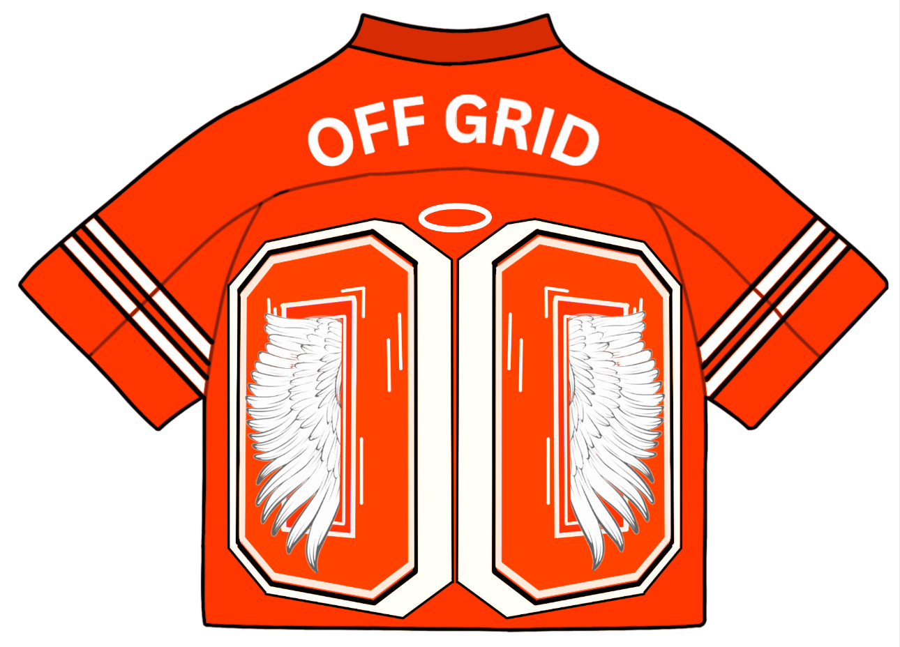 Off Grid Orange Faith Jersey